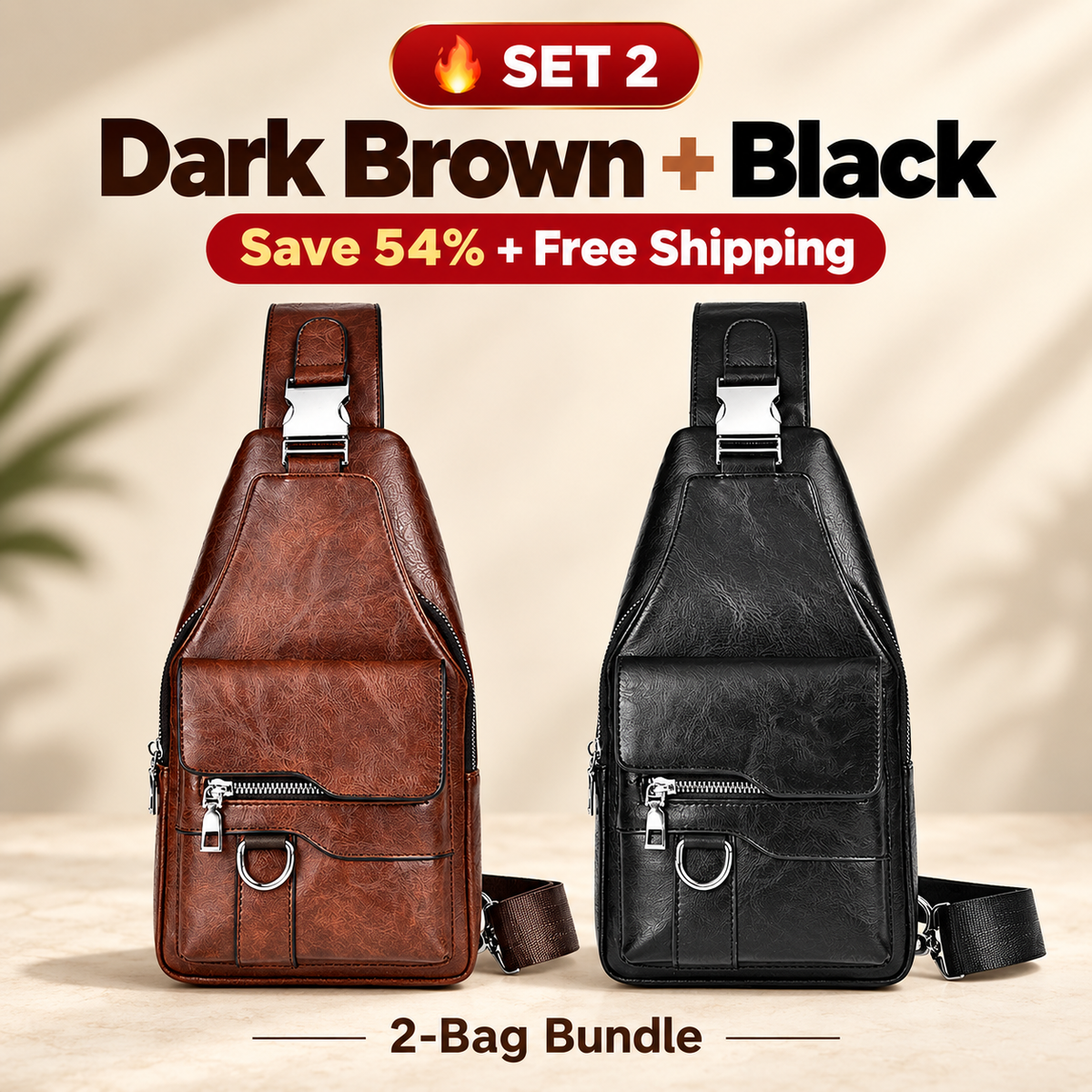 🎒 49% OFF NOW! 🧳GOXILO™ The Mercer Retro Sling Bag – Water-Resistant, Intelligent Storage & Ergonomic Comfort