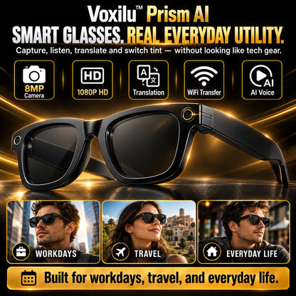 VOXILU | Cyan™ AI WAYFARER