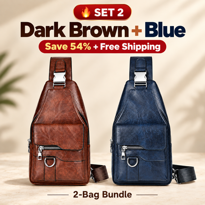 🎒 49% OFF NOW! 🧳GOXILO™ The Mercer Retro Sling Bag – Water-Resistant, Intelligent Storage & Ergonomic Comfort