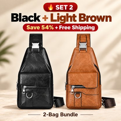 🎒 49% OFF NOW! 🧳GOXILO™ The Mercer Retro Sling Bag – Water-Resistant, Intelligent Storage & Ergonomic Comfort