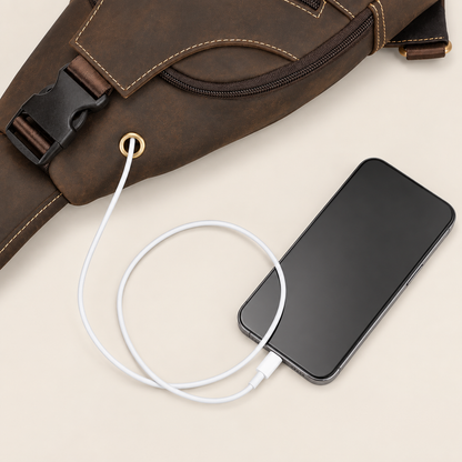 GOXILO | Heritage Genuine Leather Sling Bag