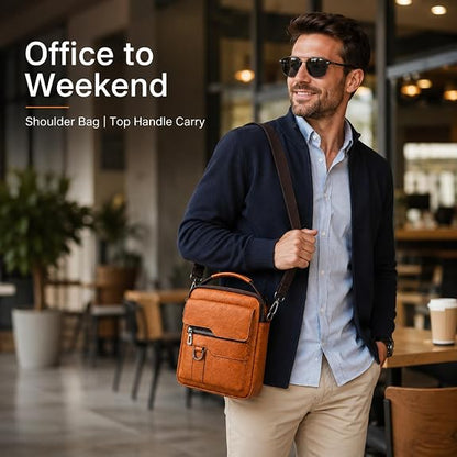 Men's Business Casual Large Capacity Bag – Multiple compartments & durable fabric