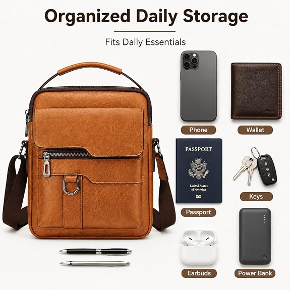 Men's Business Casual Large Capacity Bag – Multiple compartments & durable fabric