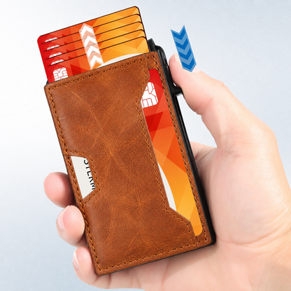 GOXILO Slim Pop-Up Wallet