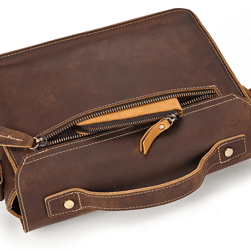 Small Leather Shoulder Messenger Bag