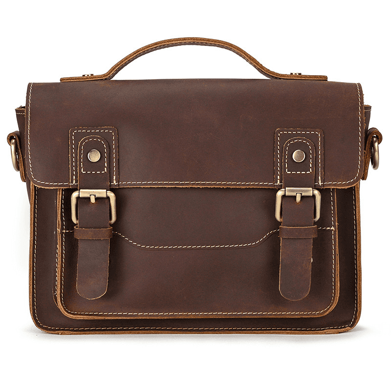 Small Leather Shoulder Messenger Bag