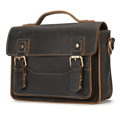 Small Leather Shoulder Messenger Bag