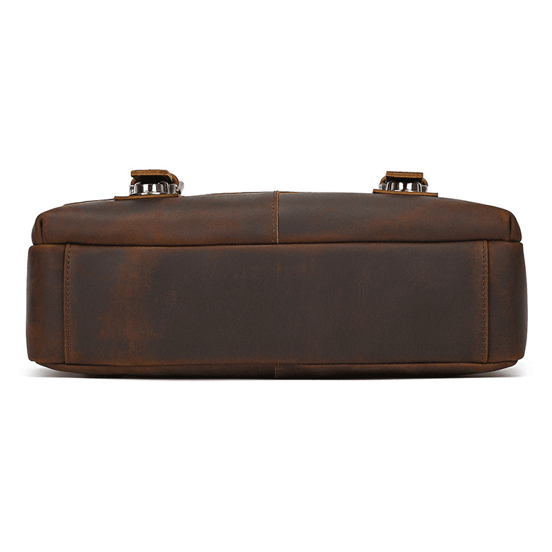 A4 Leather Messenger Bag