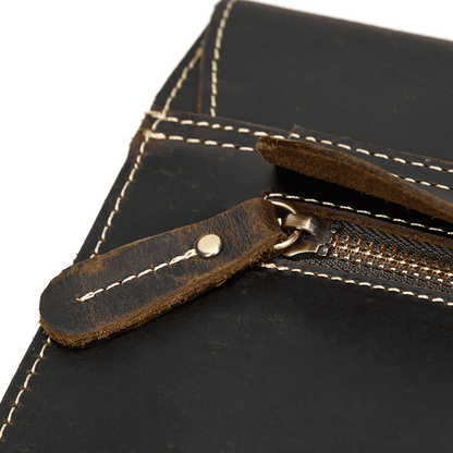 Leather Laptop Messenger Bag
