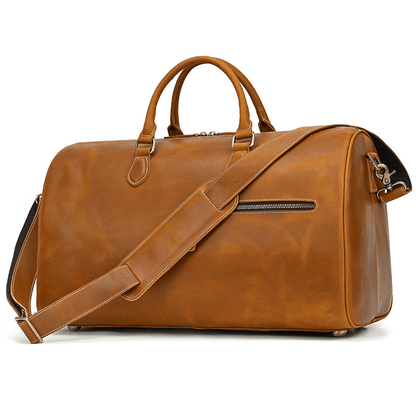 Leather Weekender Bag