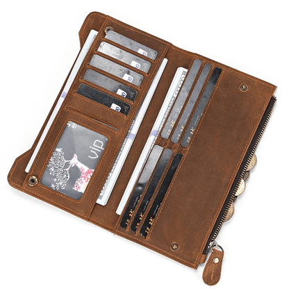 Leather Card Holder Wallet