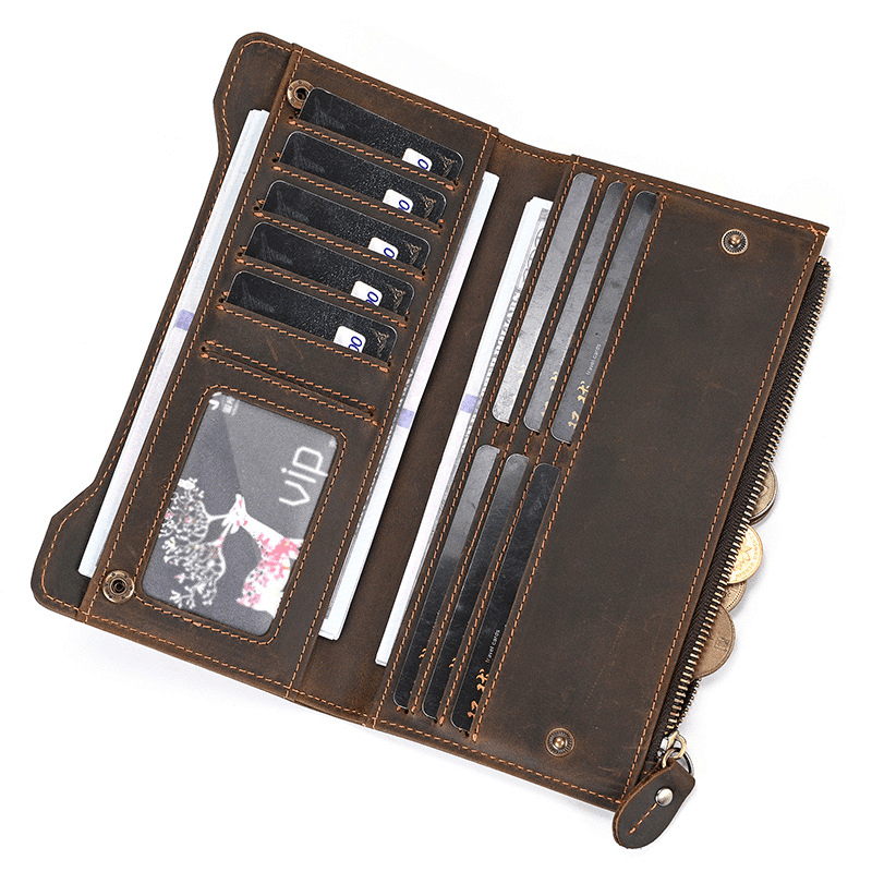 Leather Card Holder Wallet