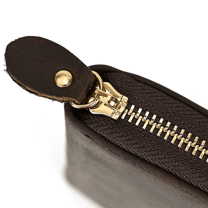 Long Leather Wallet