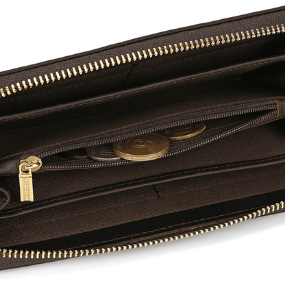 Long Leather Wallet