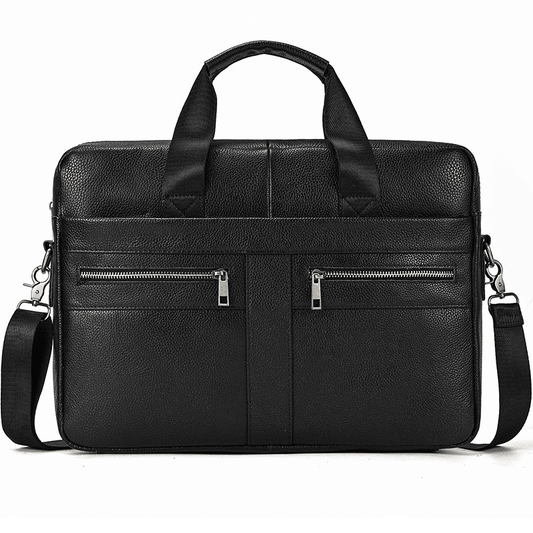 Men's Genuine Leather Business Briefcase