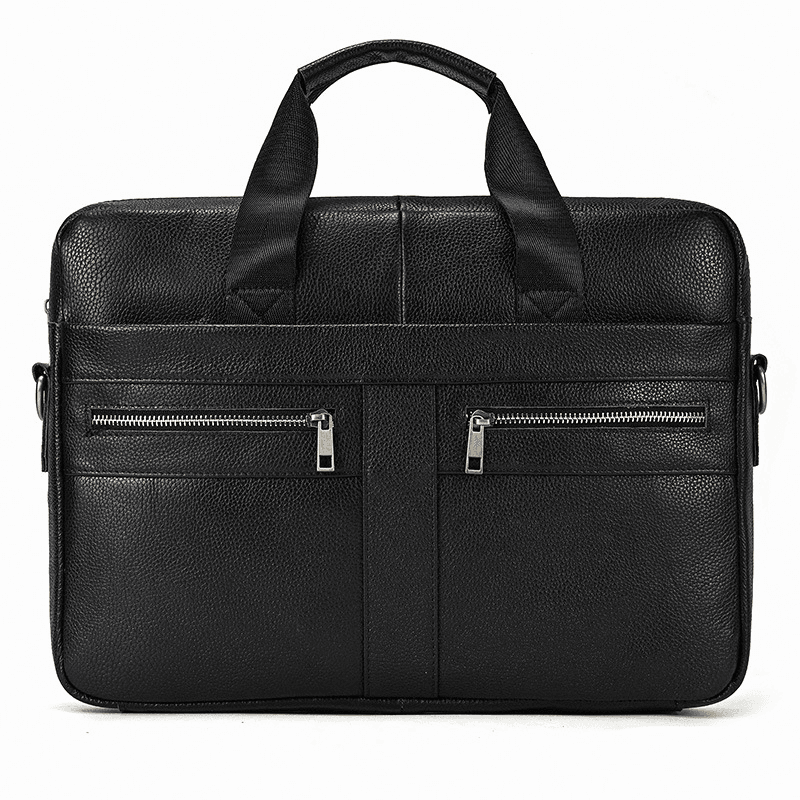 Men's Genuine Leather Business Briefcase