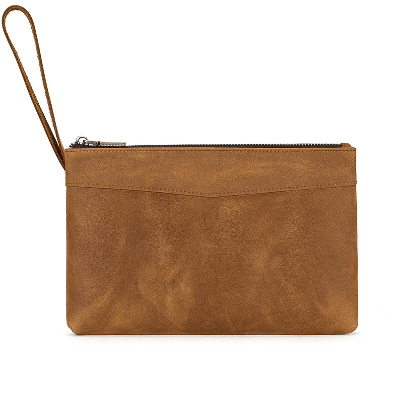 Zipper Business Large Capacity Clutch Bag