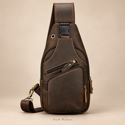 GOXILO | Heritage Genuine Leather Sling Bag