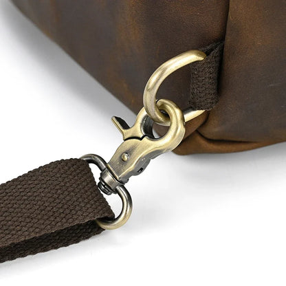 Leather Convertible Backpack Crossbody Bag Fanny Pack