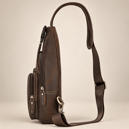 GOXILO | Heritage Genuine Leather Sling Bag