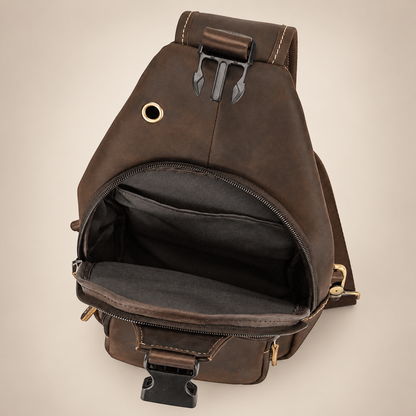 GOXILO | Heritage Genuine Leather Sling Bag
