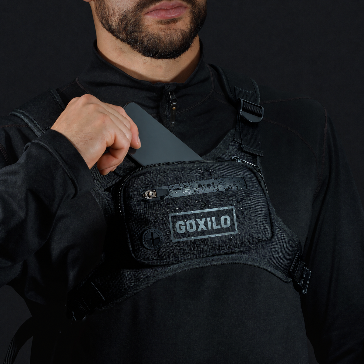 GOXILO | Zero-Bounce Running Chest Pack