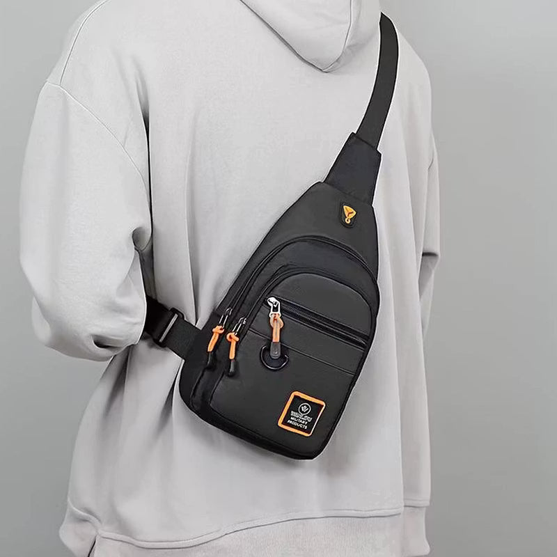 Waterproof Multi-pocket Crossbody Sling Bag 4.5L