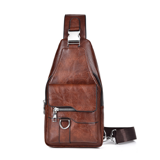 🎒 49% OFF NOW! 🧳GOXILO™ The Mercer Retro Sling Bag – Water-Resistant, Intelligent Storage & Ergonomic Comfort